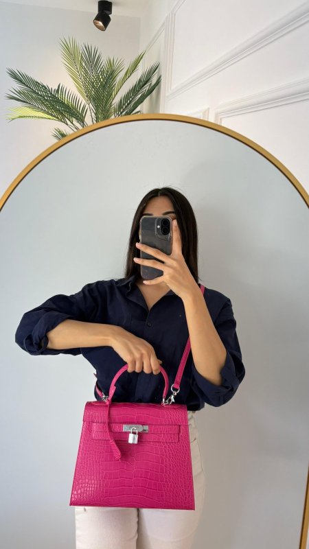 شنطة - Hermis جلد تمساح Kelly 28 CM  /  #1080